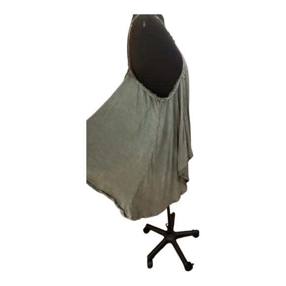 Hippie Vibe oversized summer Top.  No tag, rough, raw edges style. - Picture 7 of 10